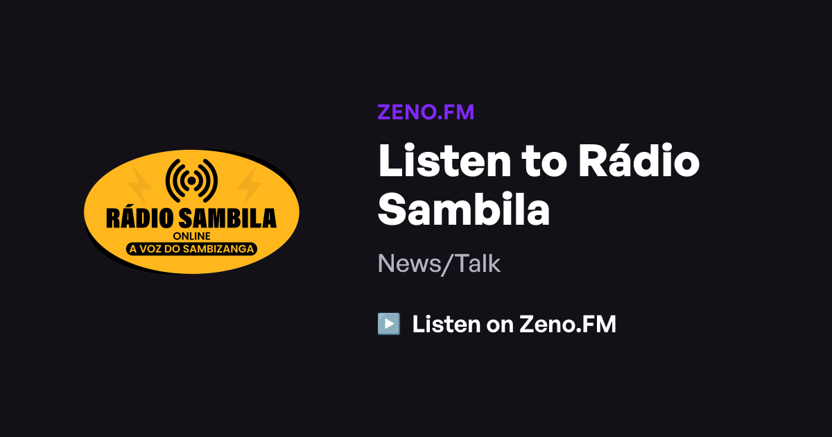 Logo de Rádio Sambila